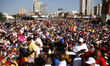Venezuelans left to march without fear in the main avenues and streets of the city of Mara...