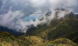 Fansipan mountain in Vietnam with the highest peak reaching 3143 metres high. It is the hi...