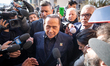 Former Italian premier and leader of centre-right Forza Italia (FI) party Silvio Berluscon...