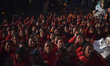 Nepalese devotees after offering ritual prayer at Pashupathnath Temple, Kathmandu during M...