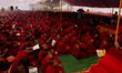 The Annual Great Sakya Monlam Prayers led by His Holiness Sakya Trizin Rinpoche, Lumbini,...