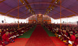 The Annual Great Sakya Monlam Prayers led by His Holiness Sakya Trizin Rinpoche, Lumbini,...