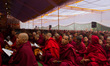 The Annual Great Sakya Monlam Prayers led by His Holiness Sakya Trizin Rinpoche, Lumbini,...