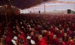 The Annual Great Sakya Monlam Prayers led by His Holiness Sakya Trizin Rinpoche, Lumbini,...
