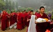 The Annual Great Sakya Monlam Prayers led by His Holiness Sakya Trizin Rinpoche, Lumbini,...