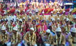 All Religious 160 capuls part in the Mass Marriages at the occasion Valentine Day celebrat...