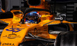 Carlos Sainz Jr from Spain with 55 Mclaren F1 Team - Renault MCL34 in action at the pitlan...
