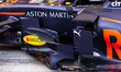 Aston Martin Red Bull Racing - Honda RB15 aerodinamic detail of sidepod during the Formula...