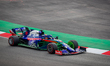 Alex Albon of Scuderia Toro Rosso Honda with the new STR14 car during second journey of F1...