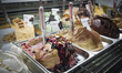 Unique ice cream flavours are seen to visitor to tate at the Expo Sweet in Warsaw, Poland...
