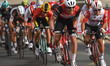 Matteo Moschetti (Second Right) of Italia and Trek-Segafredo Team leads the final Hatta Da...