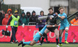 Newcastle's Simon Hammersley during the Gallagher Premiership match between Newcastle Falc...