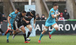 Worcester's Ted Hill during the Gallagher Premiership match between Newcastle Falcons and...
