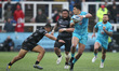 Bryce Heem of Worcester during the Gallagher Premiership match between Newcastle Falcons a...