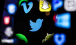 A Twitter logo is seen on a computer screen in this photo illustration in Warsaw, Poland o...