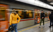 People are seen enjoying the good weather over Vienna, Austria on February 11, 2019 /ARCHI...