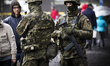 Soldiers are seen at the Army Logistics base in Bydgoszcz, Poland on March 9, 2019. The lo...