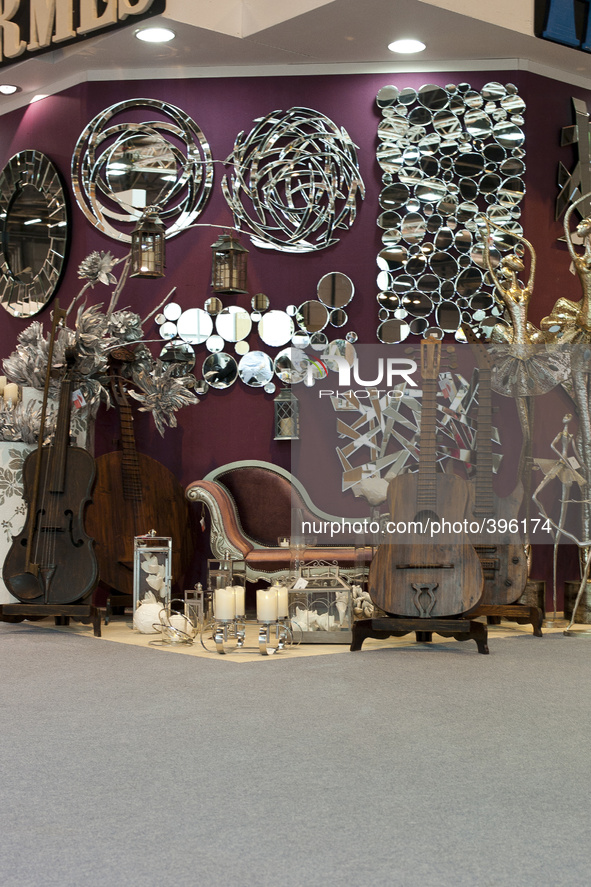 Decorative elements within the 68th International Gift and Decoration Fair, in Madrid from 14 to 18 January. 