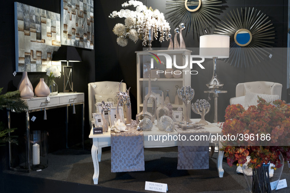 Decorative elements within the 68th International Gift and Decoration Fair, in Madrid from 14 to 18 January. 