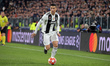 Cristiano Ronaldo #7 of Juventus FC in action during the UEFA Champions League Round of 16...