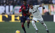 Lobo Silva Alex Sandro of Juventus FC and Ibrahima MBaye of Bologna FC 1909 battle for the...