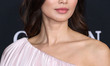 Actress Gemma Chan wearing Ralph and Russo arrives at the Los Angeles Premiere Of Marvel S...