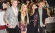 (L-R) Mikey Bromley, Betsy-Blue English, Parisa Tarjomani and Charlie George of Only The Y...