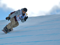 Ryan Stassel from USA, during Men's' Snowboard Slopestyle final, at FIS Freestyle World Ski Championship 2015, in Kreischberg, Austria. 21 J...