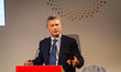 President of Argentina Mauricio Macri speaks during presentation of the "Spotlight Initiat...