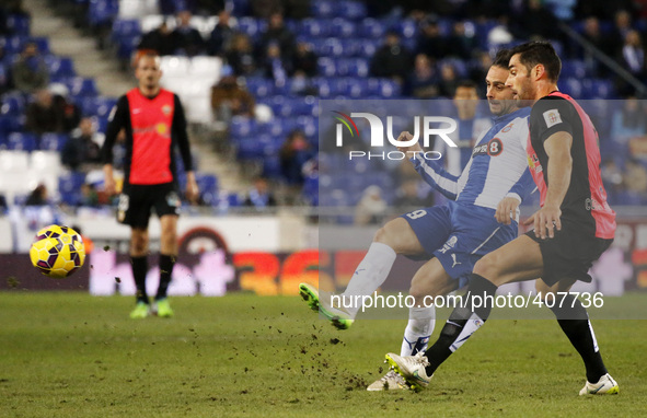 BARCELONA - january 25- SPAIN: Sergio Garcia in the match between RCD Espanyol and Almeria CF, corresponding to the week 20 of the spanish L...