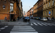 The streets of Zagreb, Croatia. Sunny spring day around the Croatian capital of Zagreb, Cr...