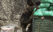 Somali National Army soldiers manning the nothern frontline in Mogadishu looking for Al Sh...