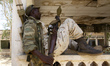 The bodyguard of a Somali general at the local army HQ in Mogadishu. Mogadishu, Somalia, 2...
