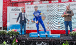 Julian Alaphilippe of Deceuninck - Quick Step Team in the podium of second stage of 59th I...