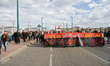 After several extreme-right aggressions in the region, an antifascist protest took place i...