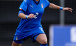 Giulia Bursi of Italy does passed during the international friendly match between Norway W...