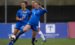 Alice Regazzoli of Italy controls the ball during the international friendly match between...