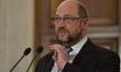 European Parliament President Martin Schulz holds a press conference in Athens, Greece, on...