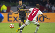 Joao Cancelo of Juventus and David Neres of Ajax during the UEFA Champions League Quarter...