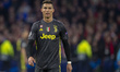 Cristiano Ronaldo of Juventus looks on during the UEFA Champions League Quarter Final matc...