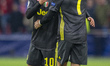 Cristiano Ronaldo and Paulo Dybala of Juventus during the UEFA Champions League Quarter Fi...