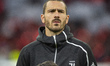 Leonardo Bonucci of Juventus during the UEFA Champions League Quarter Final match between...