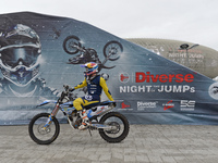 Luc Ackermann from Germany (17 year old), during a press conference ahead of the Diverse NIGHT of the JUMPs that will take a place in Krakow...