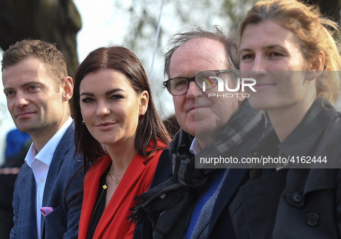 Legends Of Polish Tennis Open 'Avenue Of Tennis Stars' In Krakow