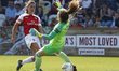 Danielle van de Donk of Arsenal during Women's Super League match between Arsenal and Ev...