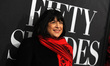 E. L. James attend the 'Fifty Shades Of Grey' New York fan first screening at Ziegfeld The...