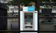 An ATM at a branch of the Banca Comerciala Romana, part of the Erste Group is seen in cent...