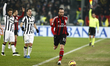 Giampaolo Pazzini during the Serie A match between Juventus FC and AC Milan at Juventus St...