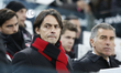 Filippo Inzaghi and Mauro Tassotti before the Serie A match between Juventus FC and AC Mil...