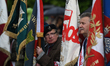 Hundreds take part of the patriotic march from Wawel Hill trough Krakow's Old Town on Poli...